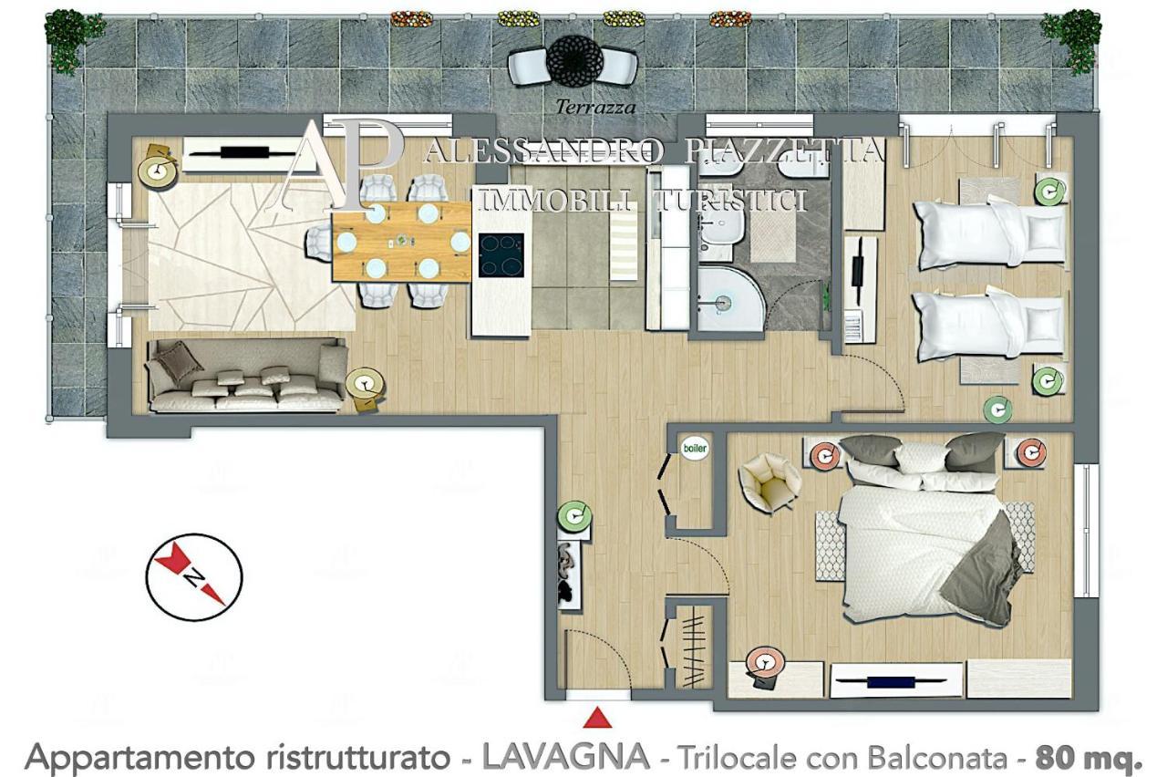 Ale Charme Il Comfort Al Mare Lavagna Exterior foto